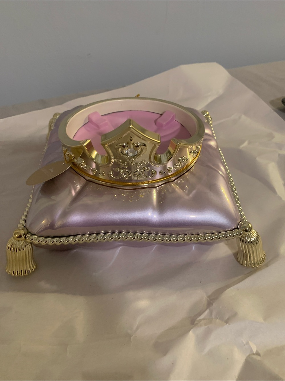 🆕- BATH & BODY WORKS DISNEY PRINCESS TIARA CANDLE HOLDER